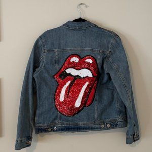 Rolling Stones Jean Jacket